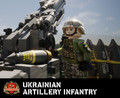 Ukrainian Artillery Soldier
