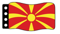 Flag - North Macedonia