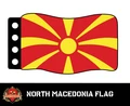 Flag - North Macedonia