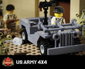 Army 4x4 Utility Car - Brickmania Classic Series