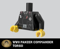 WWII Panzer Commander Torso - Brickmania Classic Series
