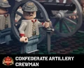 Confederate Artillery Crewman
