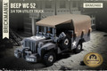 BEEP WC 52  – 3/4 Ton Utility Truck - Brickmania Classic Series