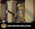WWII British Rifleman - Brickmania Classic Series