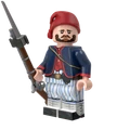 American Civil War Louisiana Tigers with Perfect Caliber™ BrickArms® Caplock Musket