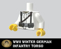 WWII Winter German Infantry Torso – Brickmania Classic Series