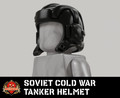 Soviet Cold War Tanker Helmet TSh-4M(2)