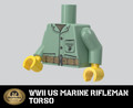 WWII US Marine Torso – Brickmania Classic Series