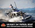 US Navy 34' Patrol Boat - FINAL BATCH Limited Preorder Restock