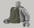 Brickmania Body Armor Aircrew (Chicken Plate) Front Only