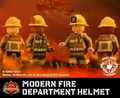 Modern Fire Department Helmet