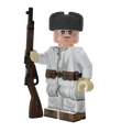 Winter War Finnish Rifleman with BrickArms® Mosin Nagant NO SCOPE