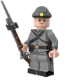 Civil War Confederate Infantry with Perfect Caliber™ BrickArms® Caplock Musket & Bayonet