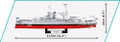 COBI Battleship USS Arizona (BB-39): Set #4843