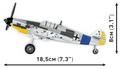COBI Messerschmitt BF 109 G Fighter : Set #5870