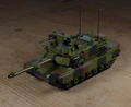M1A2 Abrams Main Battle Tank -  Mini Bricks Building Kit