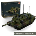 M1A2 Abrams Main Battle Tank -  Mini Bricks Building Kit