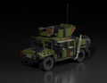 HUMVEE® M1151A1 with Gunner Protection Kit - Mini Brick Building Kit