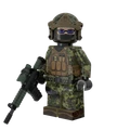Canadian JTF-2 Special Forces Operator with Perfect Caliber™ BrickArms® M4 Phoenix