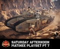 Saturday Afternoon Matinee Playset Pt 7 - WWII Heavy Tank - Limited Preorder