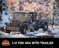 1/4 Ton 4x4 with Trailer - Chosin Reservoir USMC Utility Truck 