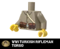 WWI Turkish Rifleman Torso - Brickmania Classic Series