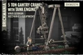 5 Ton Gantry Crane With Tank Engine - WWII German Mechanics Equipment