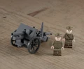 QF 4.5" Howitzer + 2 Crewman