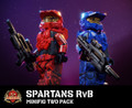 SPARTANS RvB - Minifg Two Pack