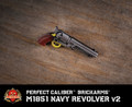 Perfect Caliber™ BrickArms® M1851 Navy Revolver V.2