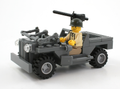 WWII Jeep with US Infantry Minifig