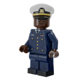 US Coast Guardsman in Dress Uniform - Male