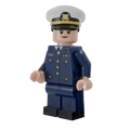 US Coast Guardsman in Dress Uniform - Female