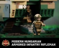 Modern Hungarian Armored Infantry Rifleman