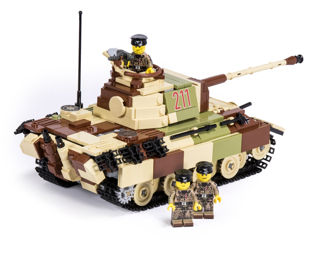 Kit Brickmania – Char Allemand Panzer 38(t) Ausf E/F – Seconde Guerre – NEUF Scellé