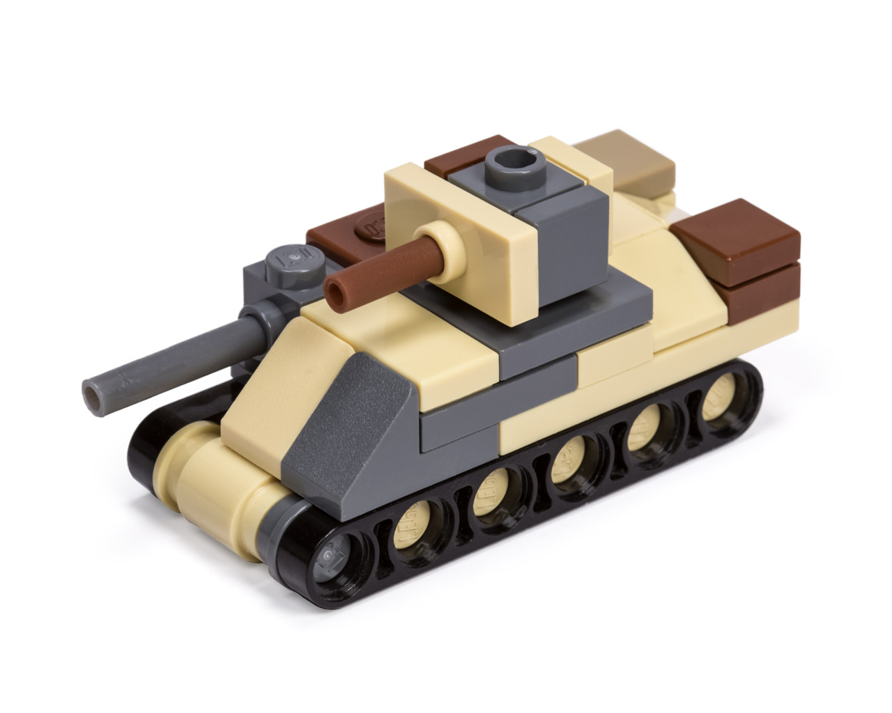 LEGO WWII Micro Tank Battle Combat Game by Brickmania