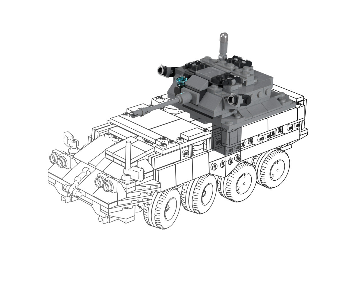 Stryker Heavy Weapons Upgrade Kit Brickmania Toys