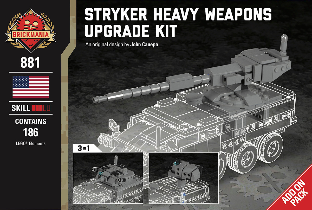 Stryker Heavy Weapons Upgrade Kit Brickmania Toys