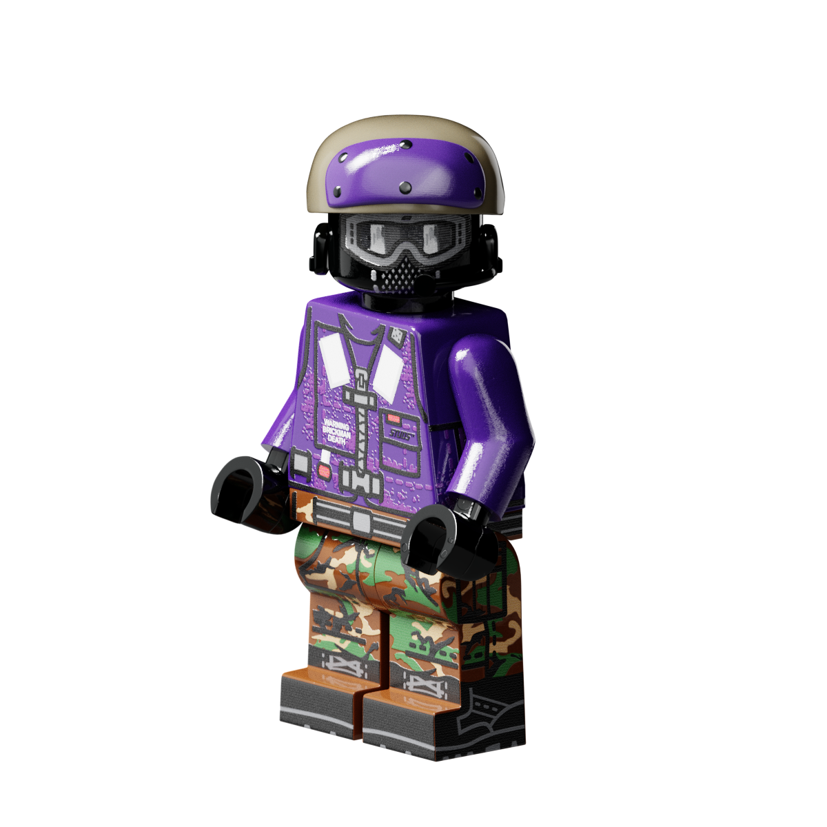 Set Brickmania US Navy SEAL Diver - Minifigure Personalizzata