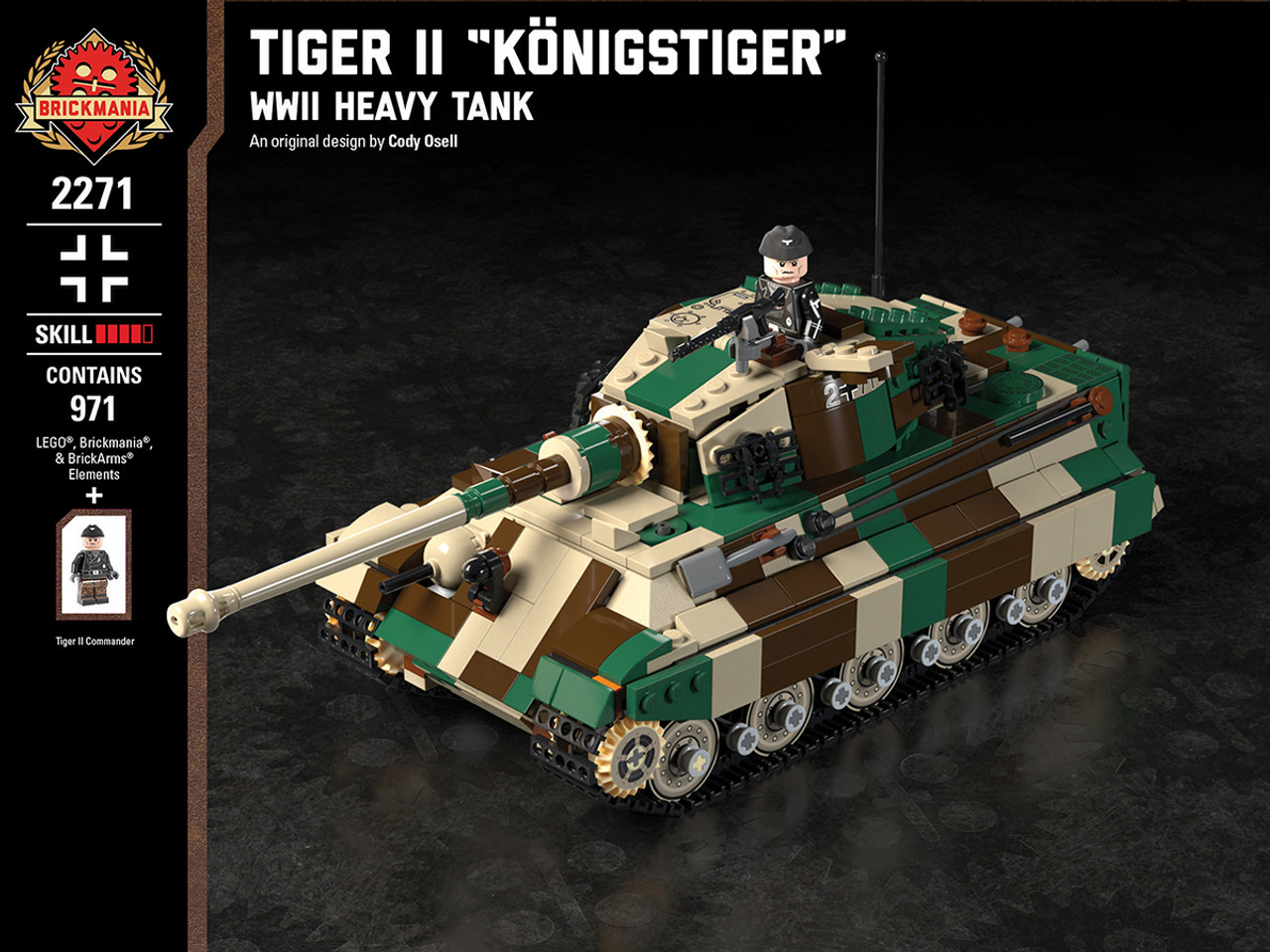 tiger 2 tank toy