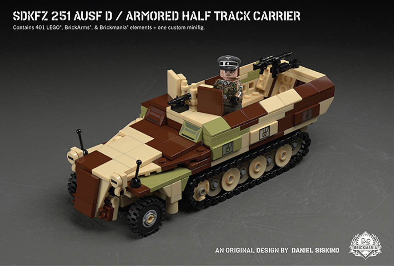 Sdkfz 251 Ausf D Armored Half Track Carrier