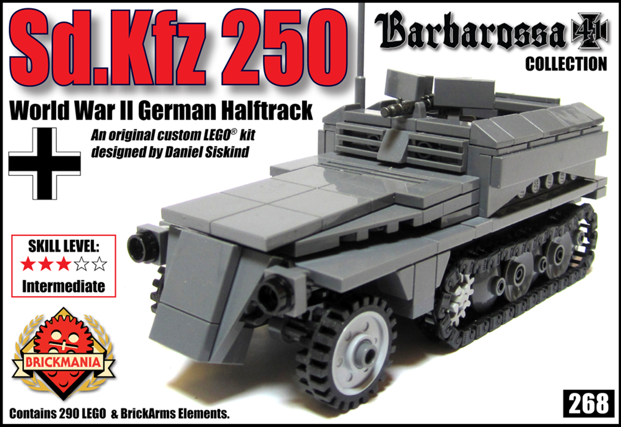 lego ww2 german half track