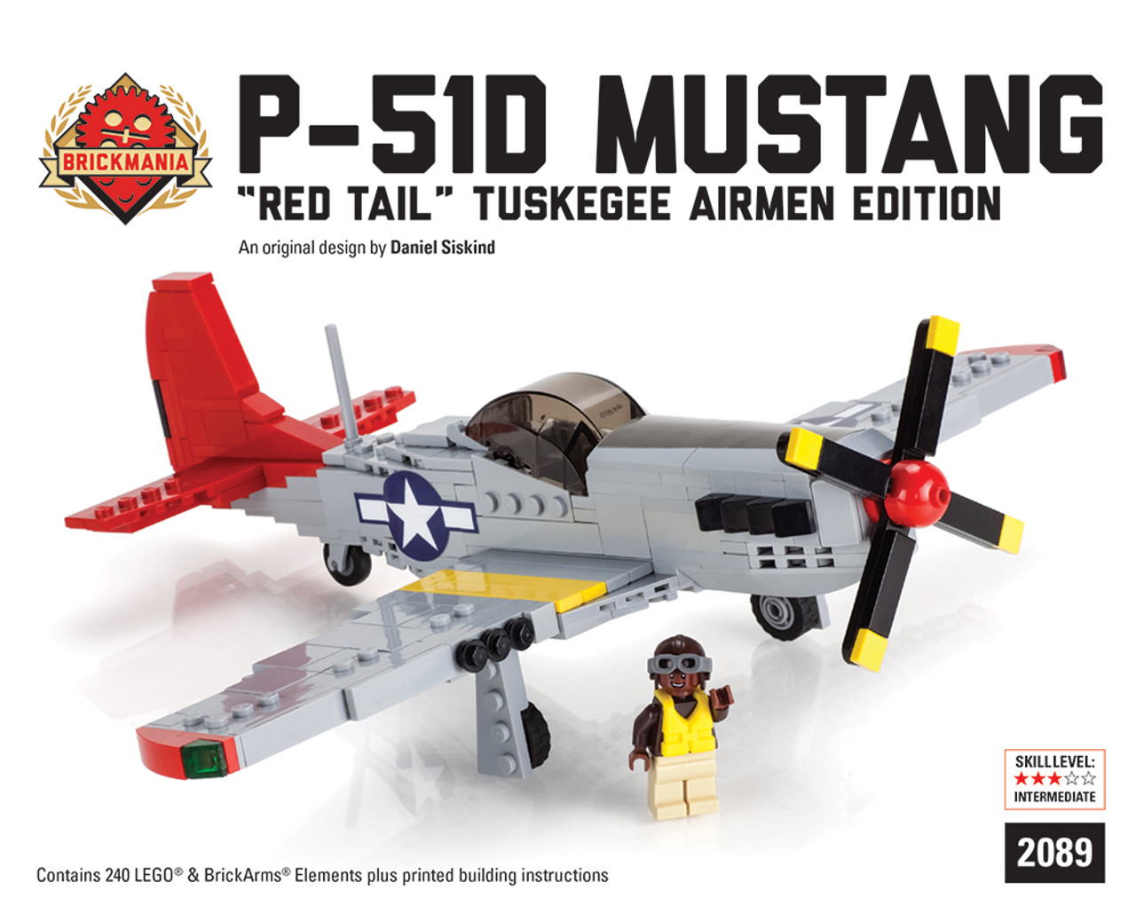 lego mustang plane