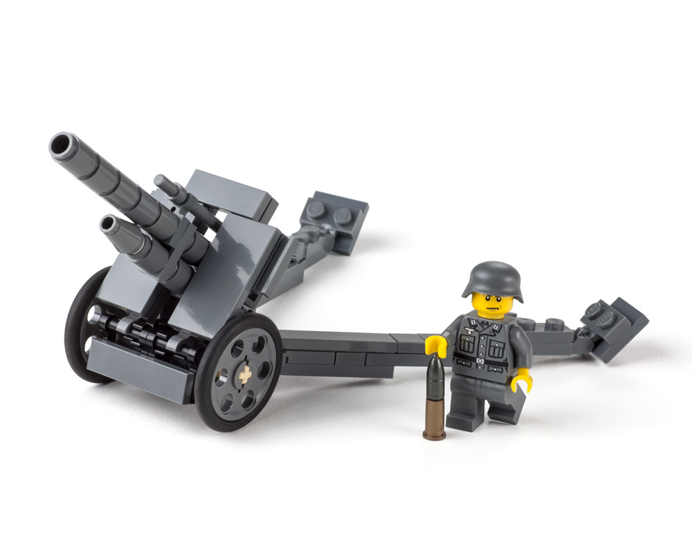 10.5cm leFH 18 Light Field Howitzer - Brickmania Toys