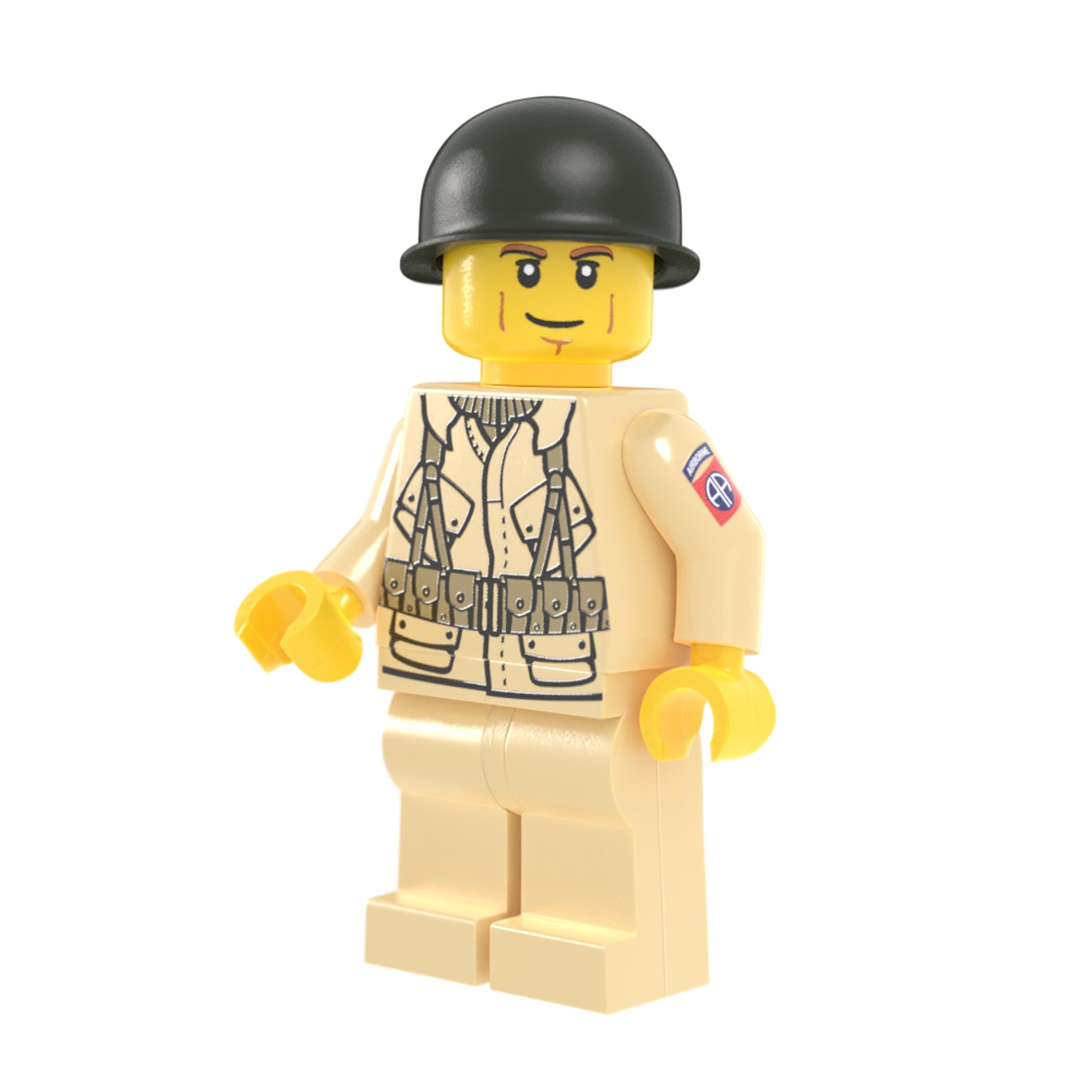 WW2 U.S. Paratrooper, LEGO Minifigure