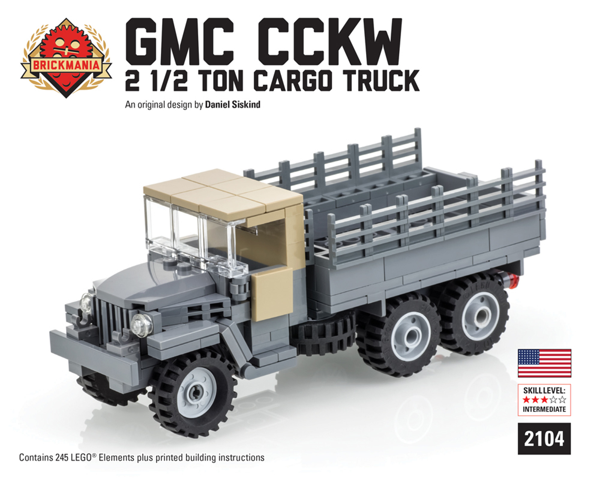 CCKW 2 1/2 Ton Cargo Truck