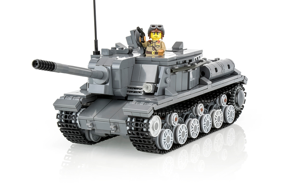 Su-152 Heavy Tank Destroyer / Assault Gun - Brickmania Toys