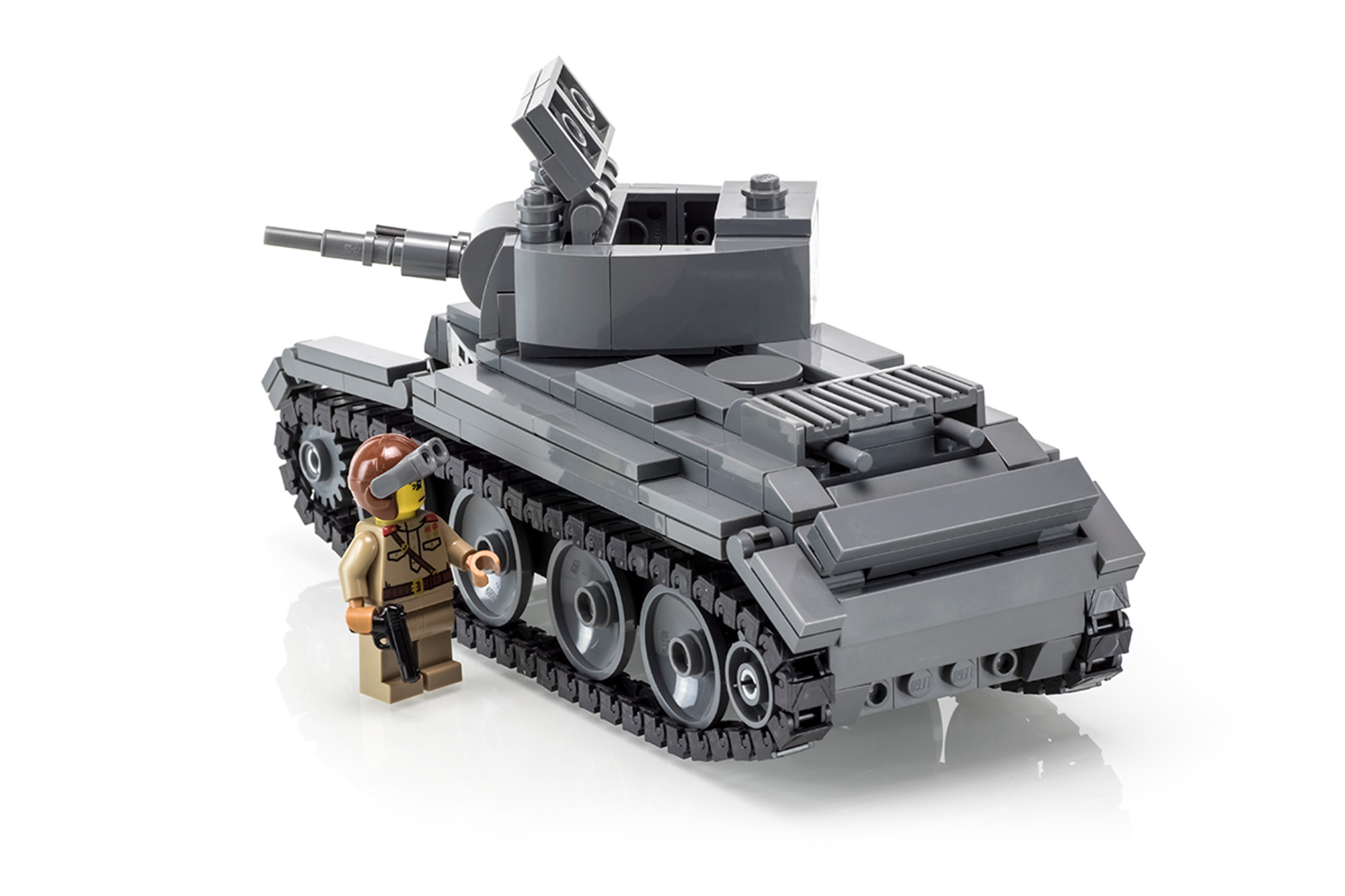 BT-7 Calvary Russian Army Tank Toy Bricks Set