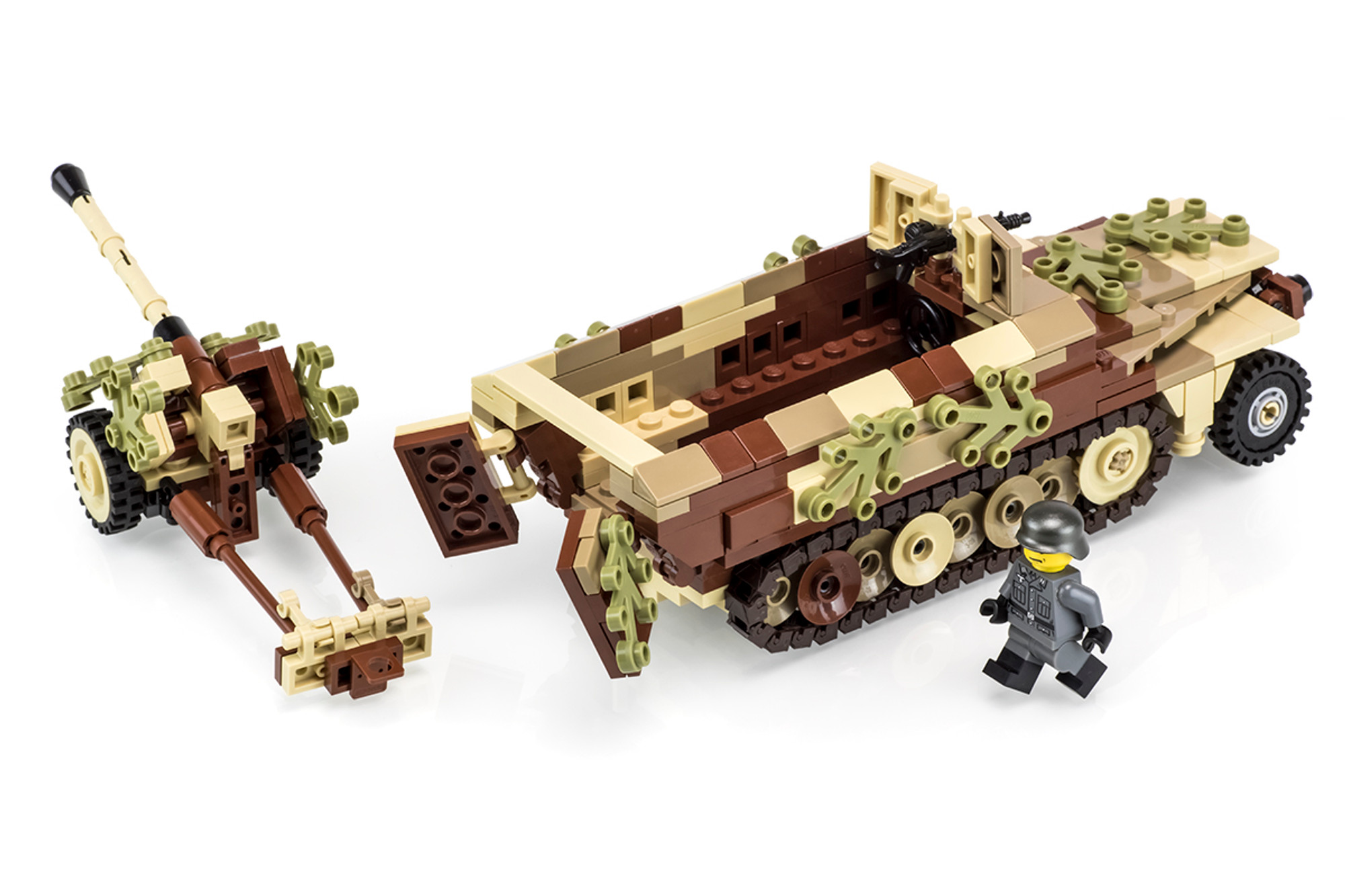 22000円でどうでしょうかbrickmania製 WW2ドイツ軍SDKFZ 251 AUSF D