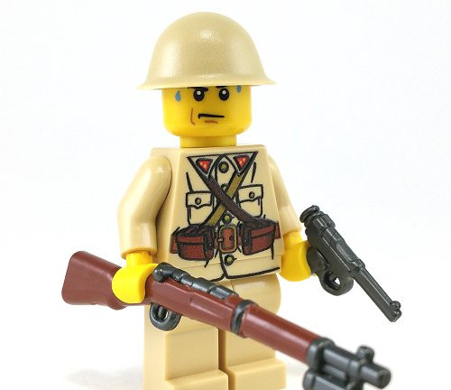 BrickArms T-90 Japanese Helmet - Brickmania Toys